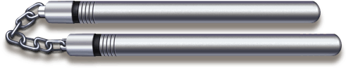 Weapon Steel Nunchaku - Shadow Fight 2 Weapons Nunchaku (778x302), Png Download