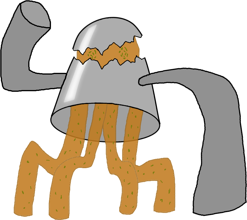 The Mightea Nunchucks - Cartoon (1000x1000), Png Download