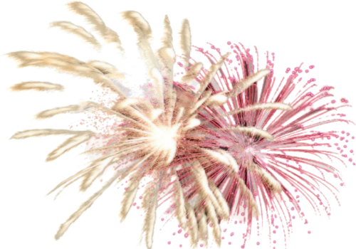 Fireworks Png - Фейерверк Клипарт (500x350), Png Download
