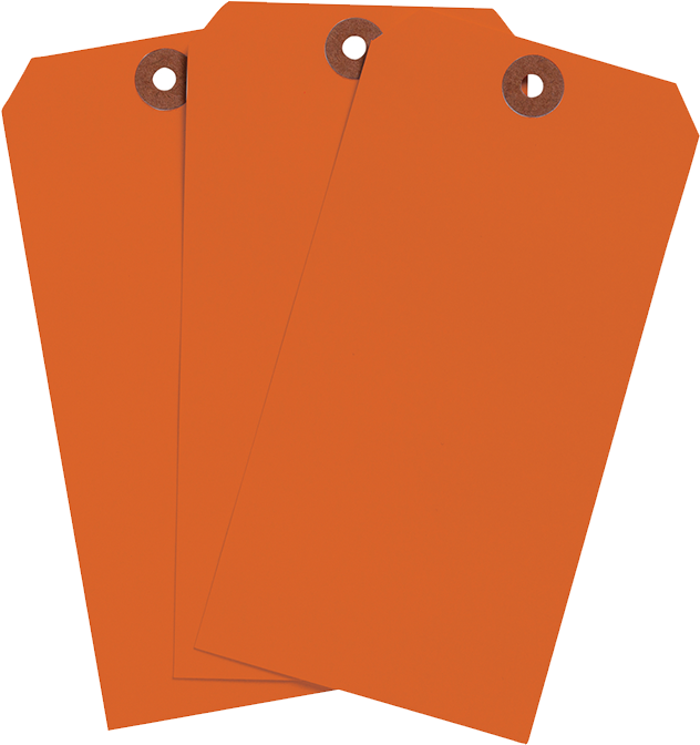 Brady Blank Paper Tag Range Red - Blank Paper Tag (800x800), Png Download