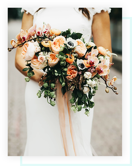 2018 Fall Wedding Flower Trends (430x555), Png Download