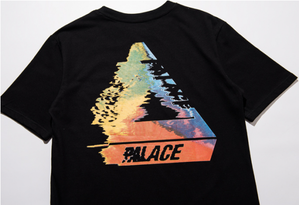 Palace Tr Smudge Pyramid T Shirt - Palace Skateboards (600x600), Png Download