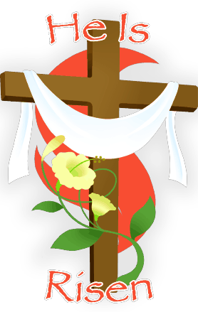 Catholic Easter Cross Clip Arts (278x439), Png Download