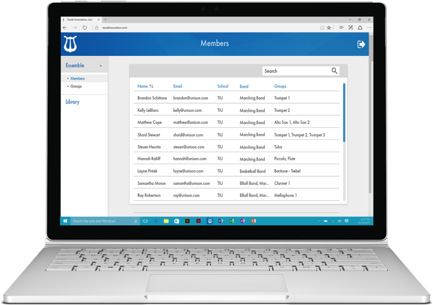 Members - Netbook (1000x759), Png Download