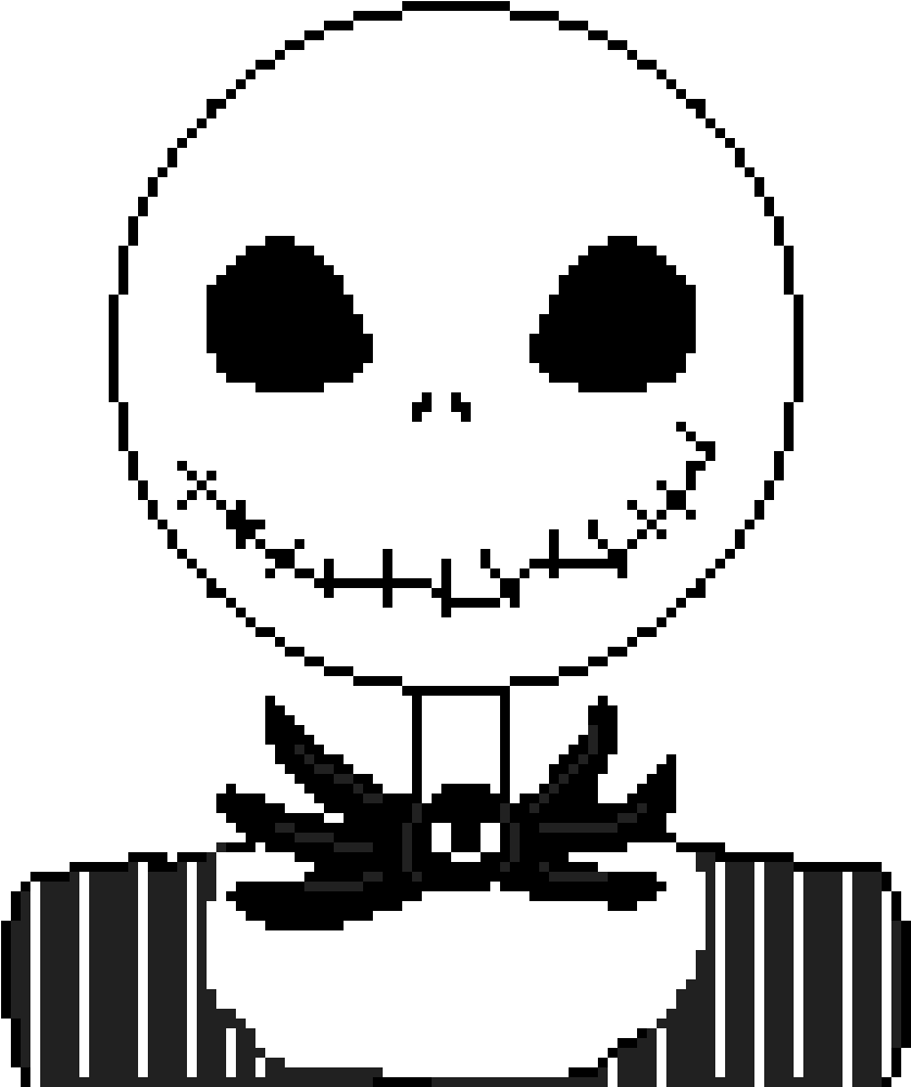 Jack Skellington - Cartoon (1125x1125), Png Download