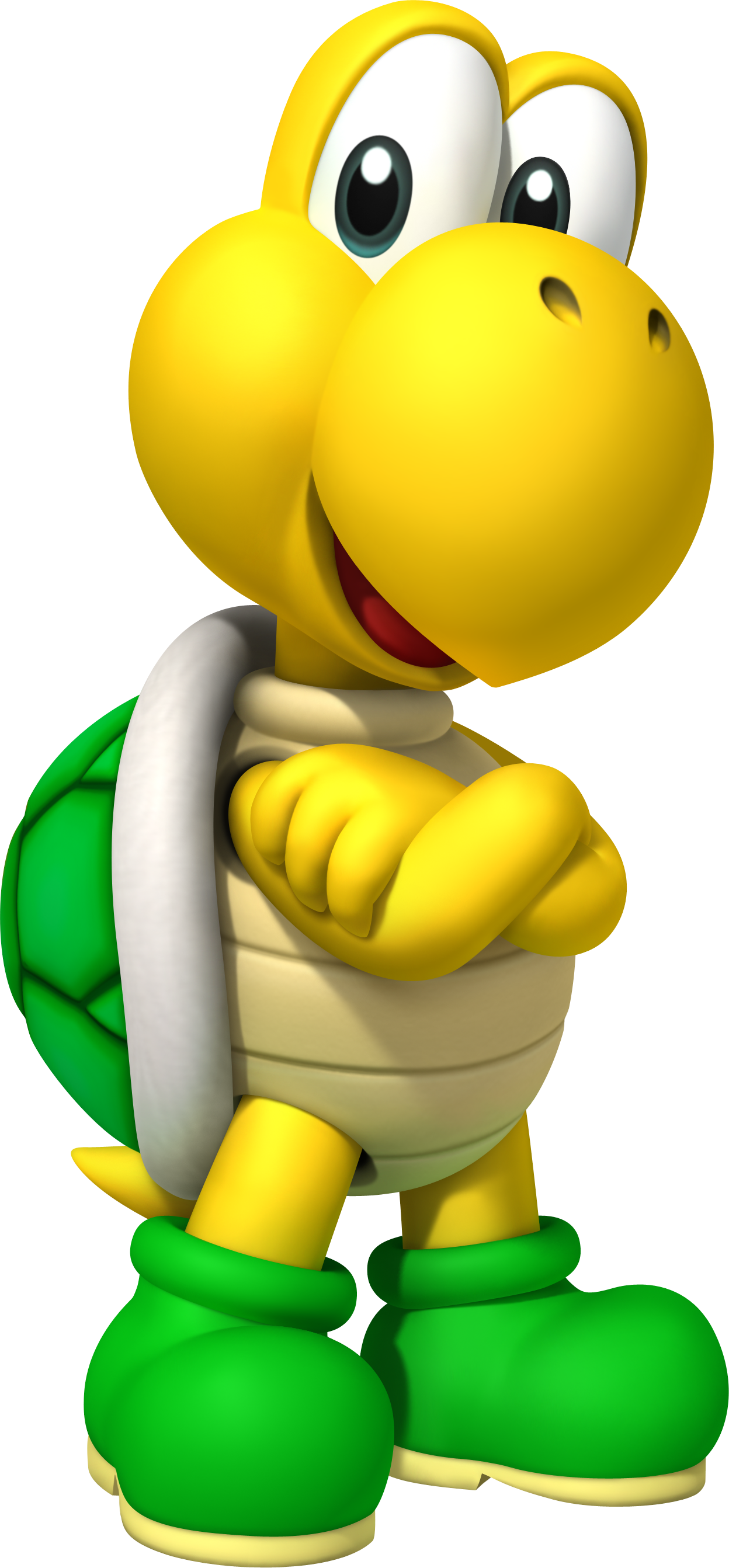 Mario Kart - Koopa Troopa Png (1248x2685), Png Download