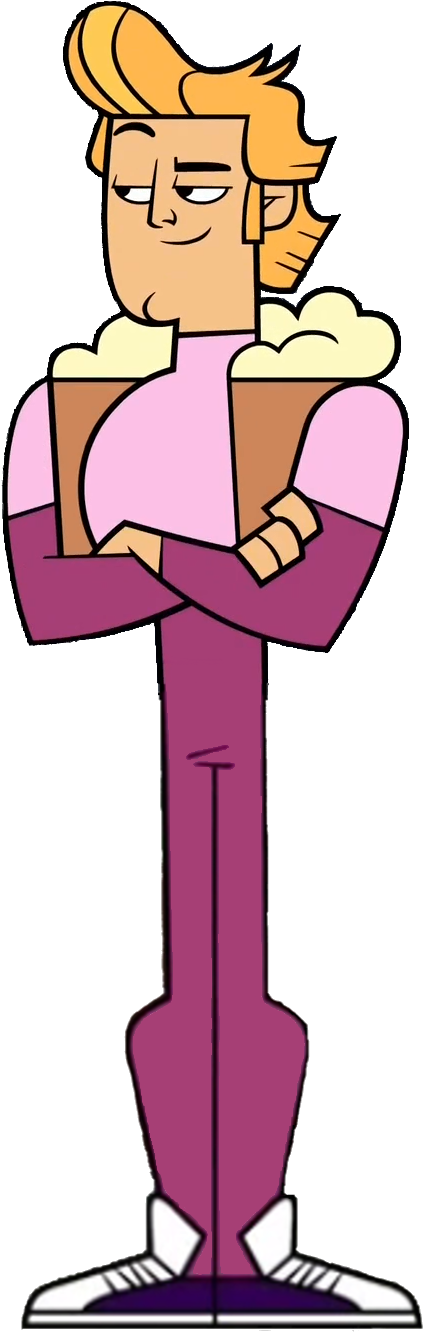 Jacques Smirk - Total Drama Ridonculous Race Jacques (496x1376), Png Download