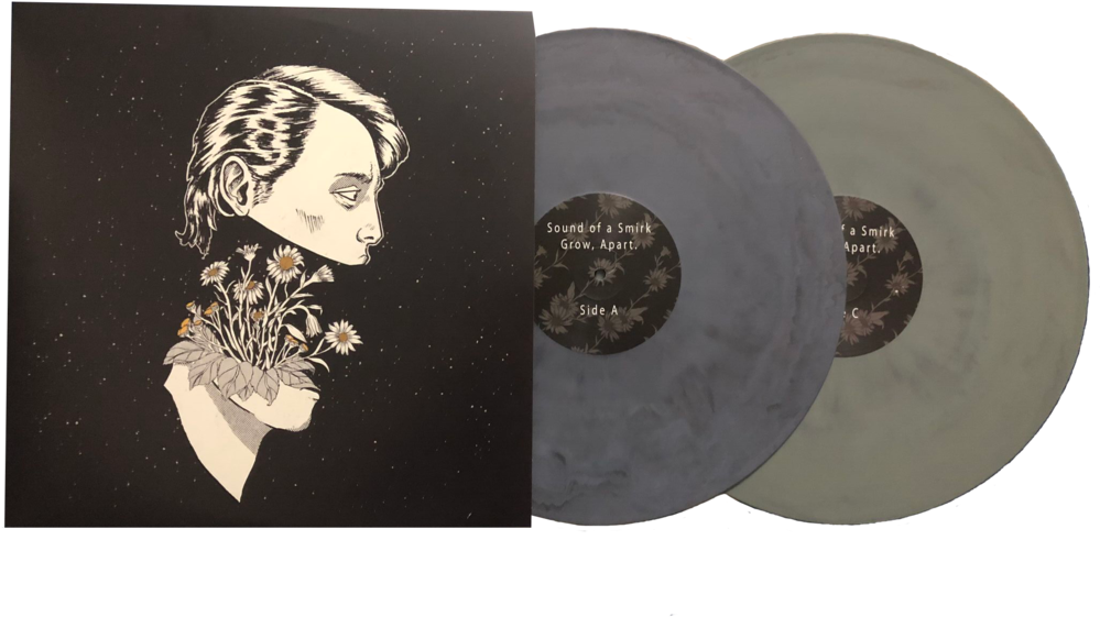Grow Apart Vinyl Trans - Grow, Apart. (1000x750), Png Download