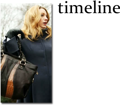 Eh Timeline - Serena Van Der Woodsen (410x364), Png Download