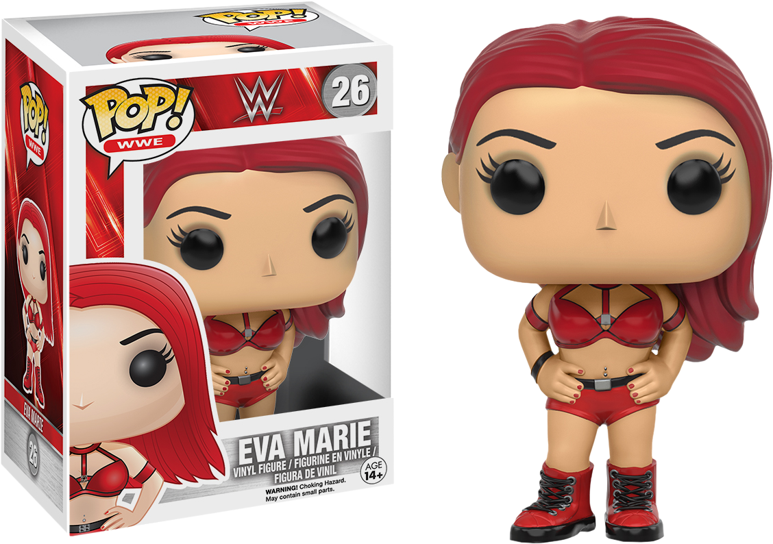 Eva Marie Pop Vinyl Figure - Pop Eva Marie (1142x805), Png Download