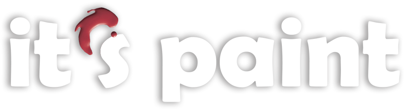 It's Paint Is The Total Paint, Wallpaper And Home Improvement - Kulturforum Logenhaus (850x283), Png Download