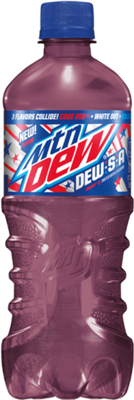 Mountain Dew Can Png Download - Mountain Dew Dewsa 12 Pack Mtn Dew Code Red, Voltage, (250x583), Png Download
