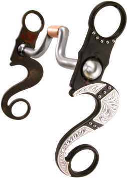 Eva Marie Hinge Port - Eva Marie Hinge Port - Tom Balding Bit - Brown Finish (541x420), Png Download