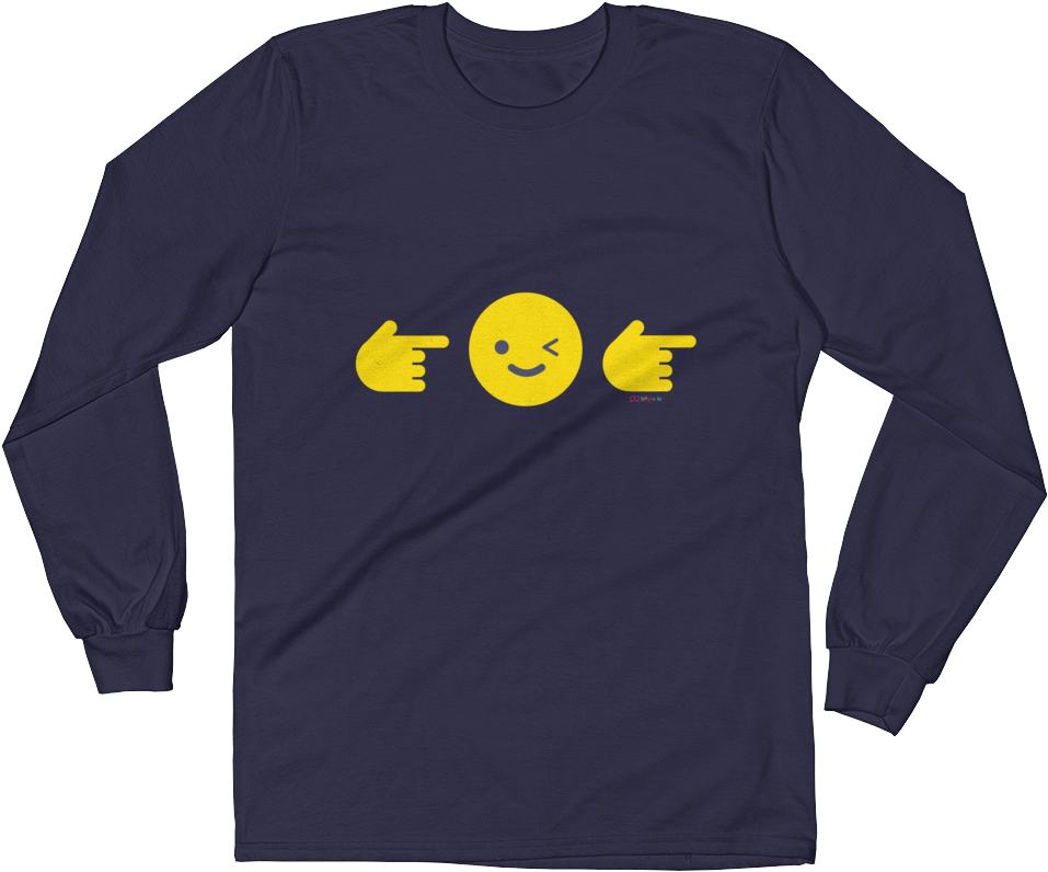 Gotcha Emoji Long Sleeve T-shirt - Bill Rights Shirt (1000x1000), Png Download