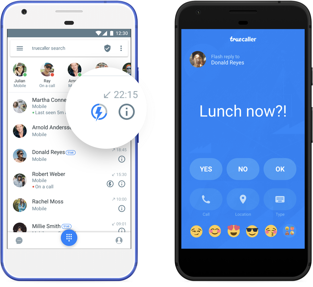 Flash 2 - Flash Icon In Truecaller (1112x1080), Png Download