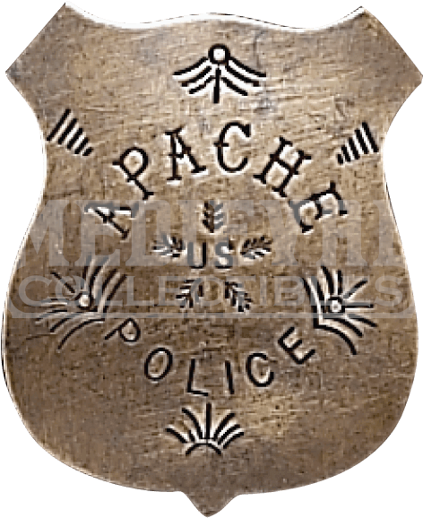 Apache Police Badge - Police (577x577), Png Download