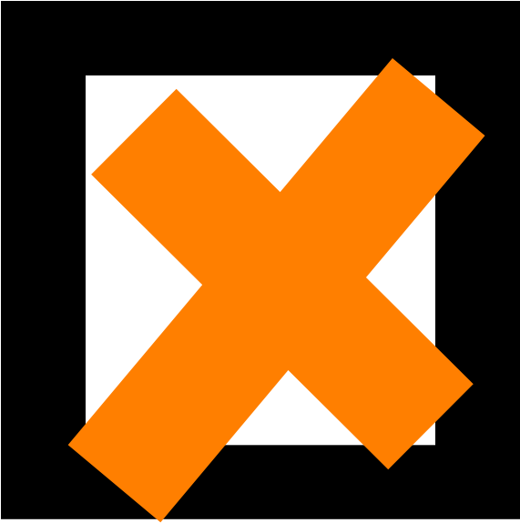 Orange Check Mark Clip Art At Clker - Clip Art (570x597), Png Download