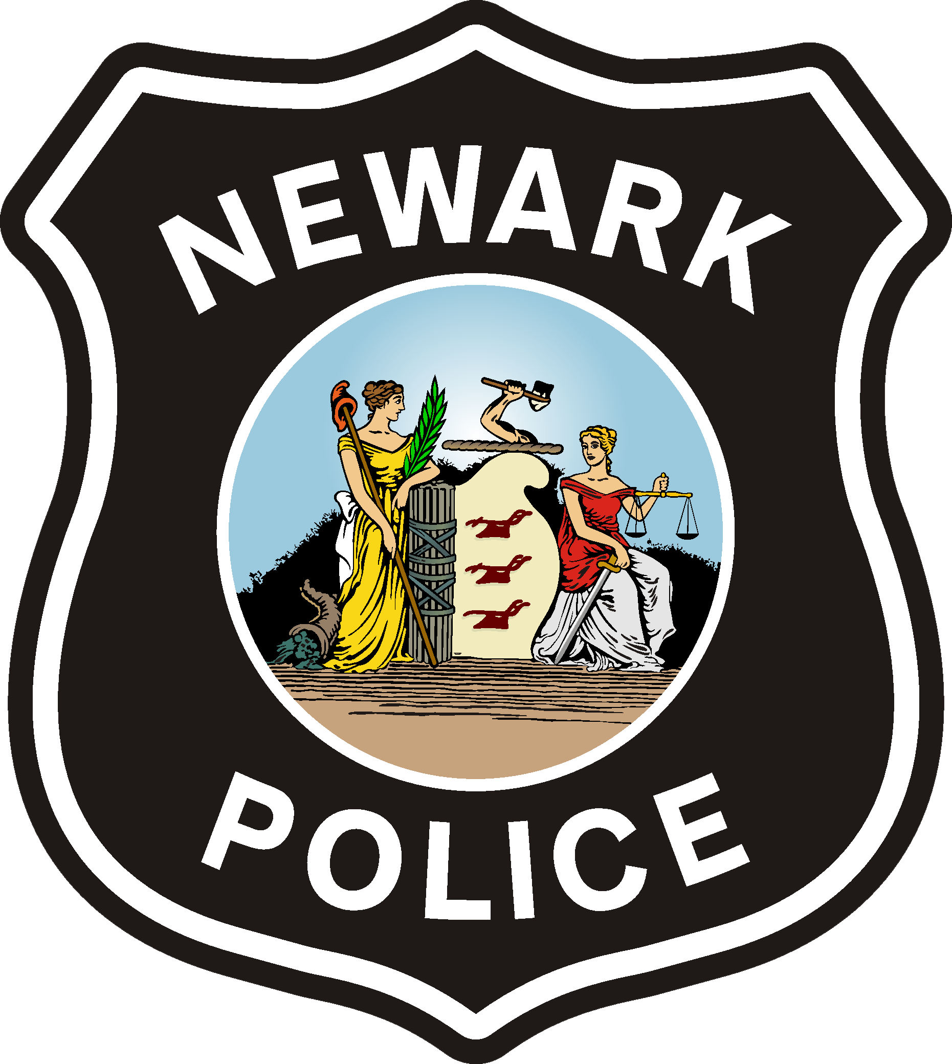Newark Police Division - Newark Police Department Logo (1861x2080), Png Download