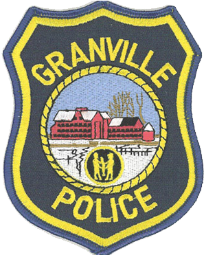 Shoulder Patches - - Granville Police Patch (400x400), Png Download