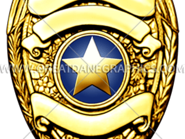 Police Badge Art - Police Badge Clipart (640x480), Png Download