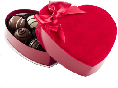 Box Of Chocolate Truffles - Gift Wrapping (400x400), Png Download