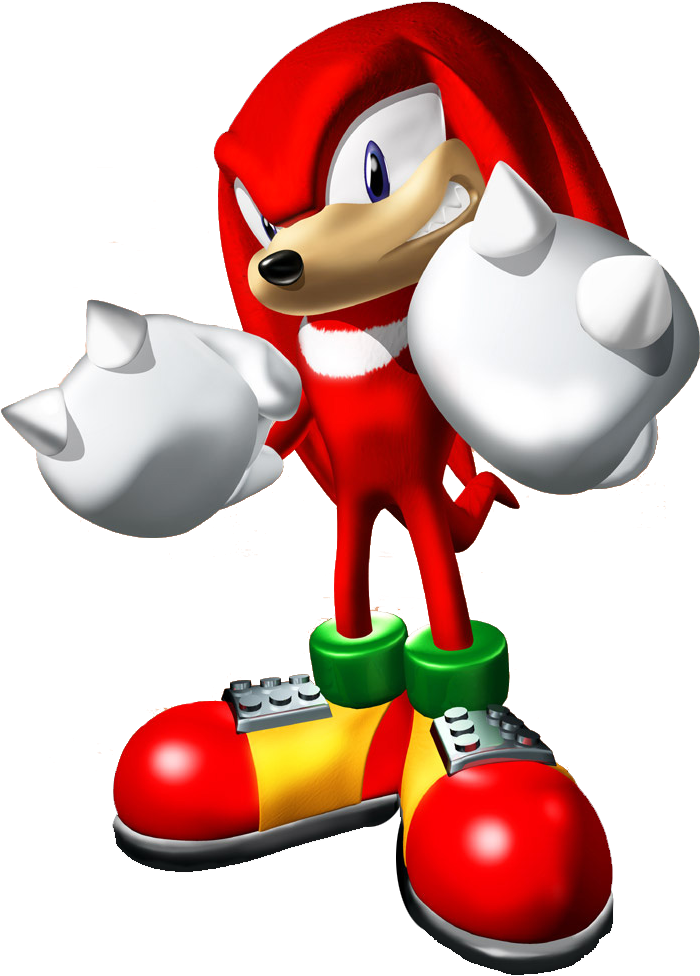 Sonic Adventure Knuckles Png Image Free - Knuckles The Echidna Sonic Adventure (720x1024), Png Download