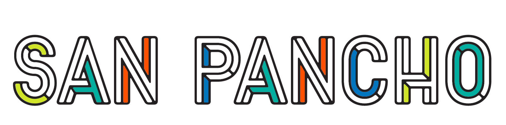 Bar San Pancho - Colorfulness (1728x399), Png Download
