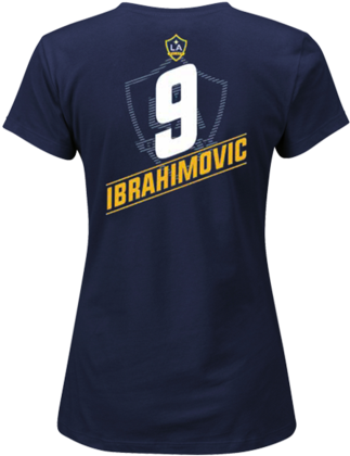 La Galaxy Zlatan Ibrahimović Women's Big & Tall Player - Brewers Performance T Shirt Giveaway (360x480), Png Download