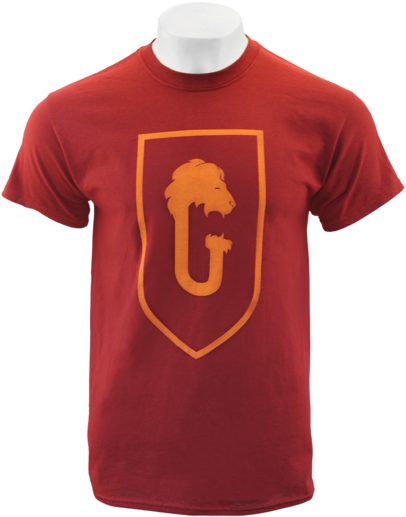 Gryffindor Crest T-shirt - Shirt (528x600), Png Download