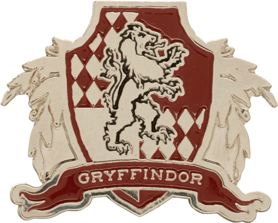 Harry Potter Gryffindor Lapel Pin (560x560), Png Download