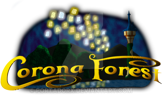 Corona Forest Logo By Portadorx - Kingdom Hearts 3 Corona Forest (600x334), Png Download
