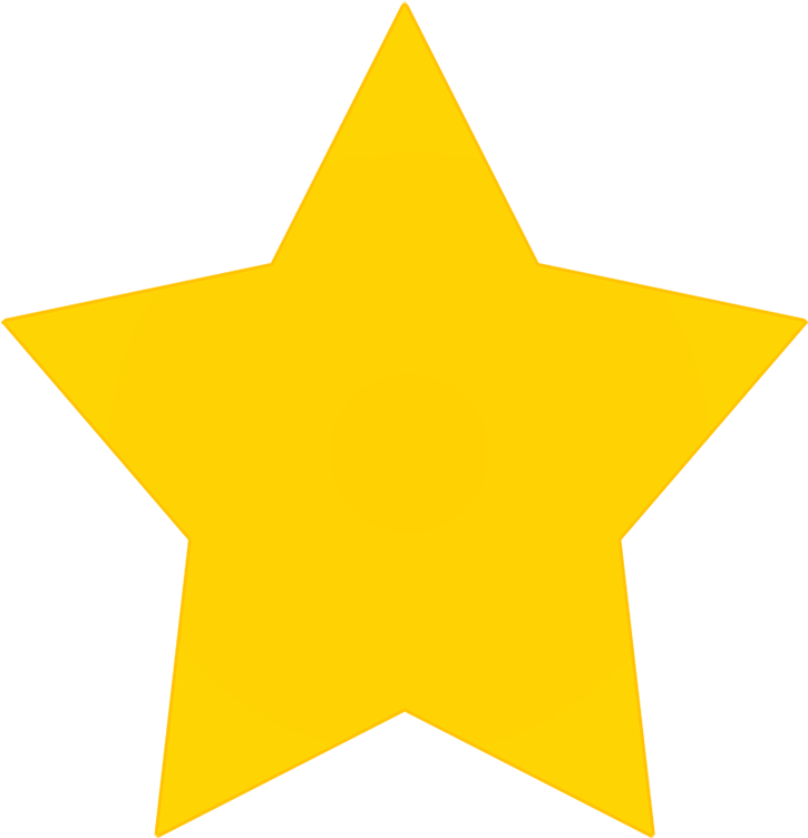 Download Hd Turquoise Cartoon Star Dark Yellow Star Shape Yellow Star With Black Background Transparent Png Image Nicepng Com