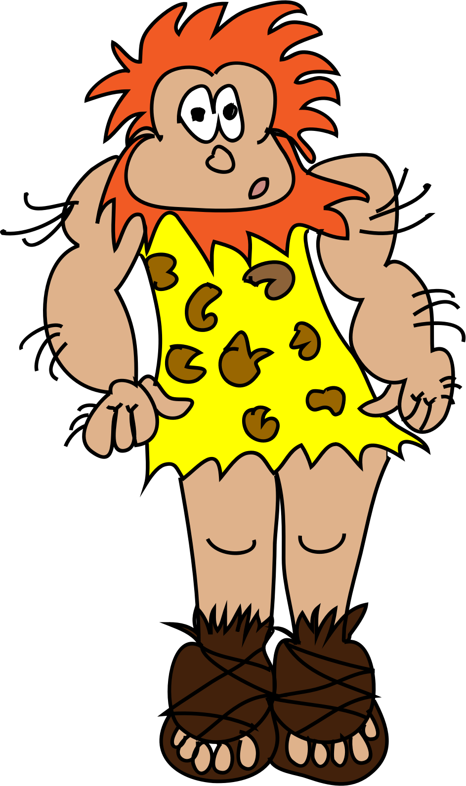 Caveman Png (943x1591), Png Download