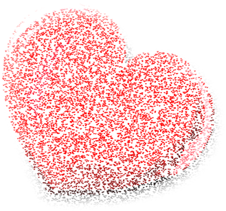 Red Broken Heart Heart Love Broken Symbol - Love (353x340), Png Download