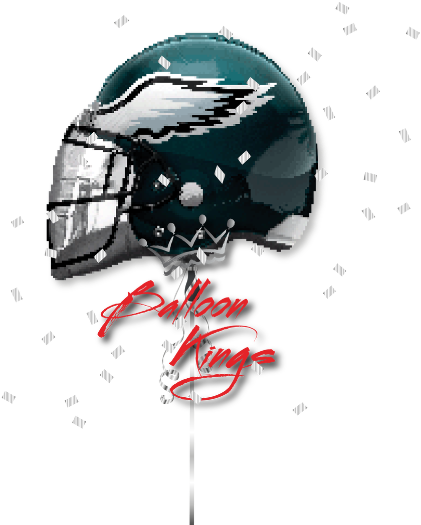 Eagles Helmet - 21" Philadelphia Eagles Helmet Foil Balloon (1 Each) (1280x1280), Png Download