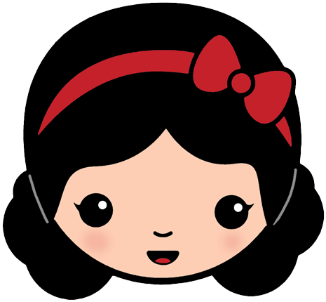 Disney Emojis Clip Art Galore - Disney Emoji Snow White (465x430), Png Download