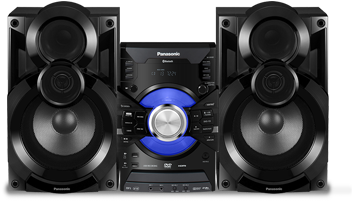Mini System Sc-vkx65 - Panasonic Hifi Music System (561x455), Png Download