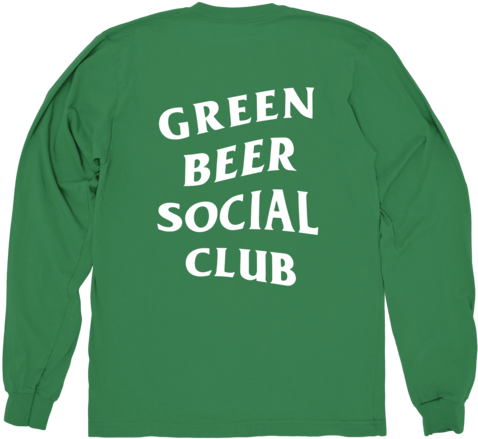 Green Beer Social Club Longsleeve - Anti Social Social Club Turbo (530x530), Png Download