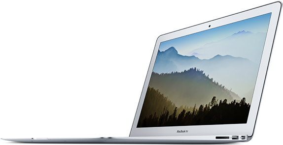 Macbook Air - Apple Macbook Air Mqd32hn (600x349), Png Download