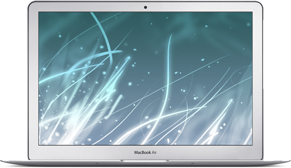 Macbook Air Png - Art (569x329), Png Download
