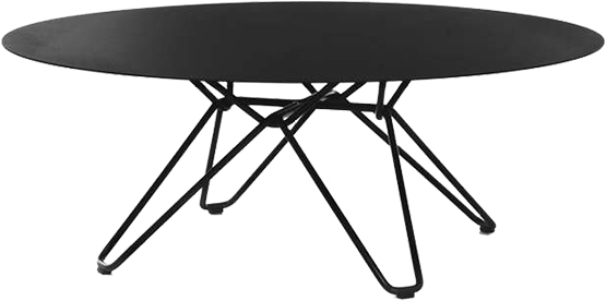 Web Tio Round Coffee Table - Tio Circular Coffee Table Metal Ø:100 H:38 Cm By Massproductions (600x600), Png Download
