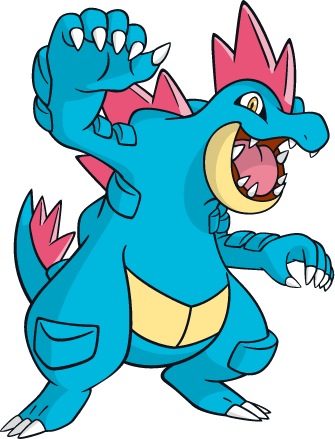Feraligatr - Pokemon Feraligatr (335x439), Png Download