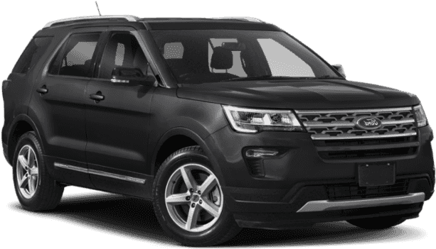 New 2019 Ford Explorer Xlt 4wd - 2018 Toyota Rav4 Le (640x480), Png Download