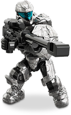 Unsc Spartan Palmer - Halo Mega Bloks Palmer (500x500), Png Download