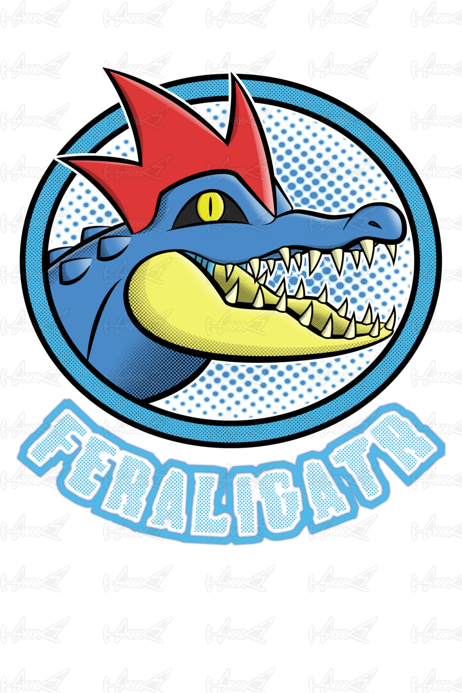 Feraligatr (900x1350), Png Download