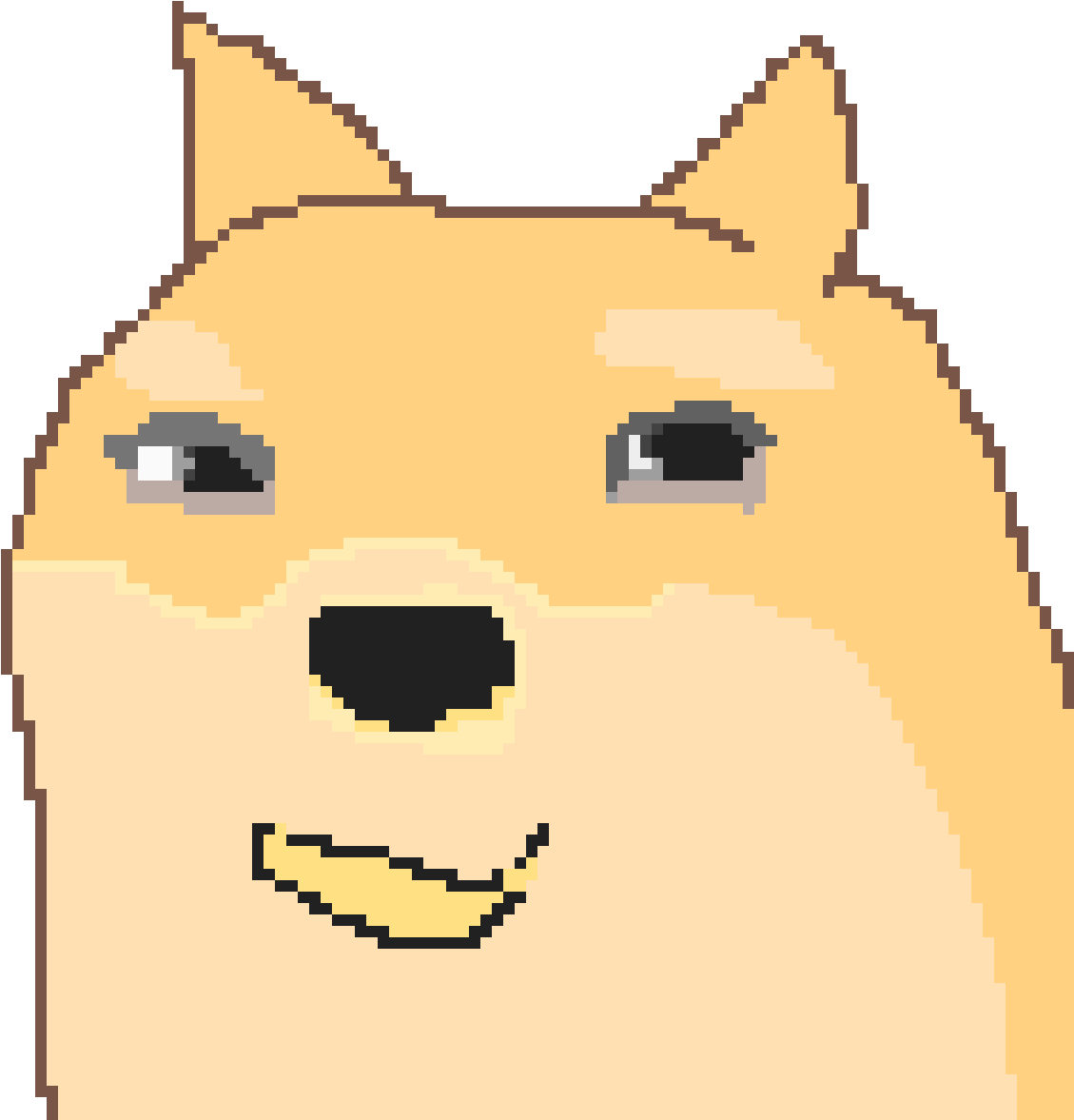 Doge - Cartoon (1200x1200), Png Download