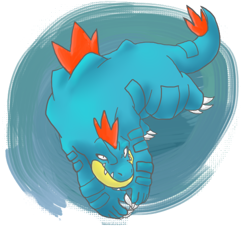 Png - Feraligatr (500x500), Png Download