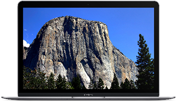 12-inch Macbook Silver - Yosemite National Park, Yosemite Valley (500x500), Png Download