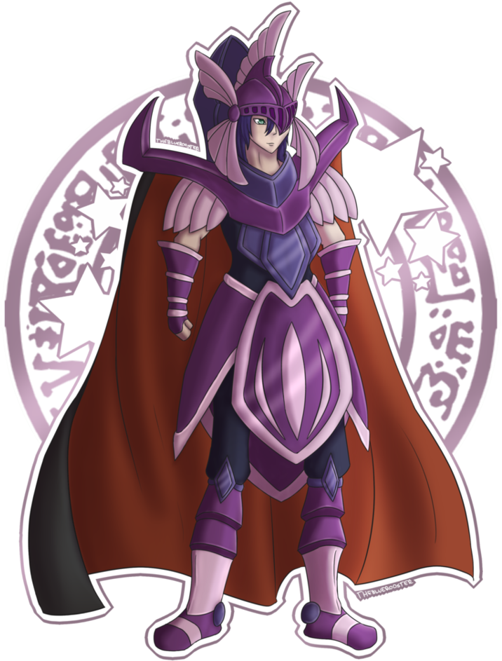 Drawing Yugioh Dark Magician - Dark Magician Knight (843x948), Png Download
