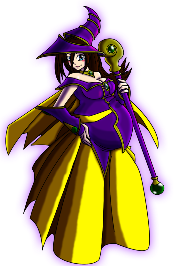 Dark Magician Mother By Jam On Deviantart - Dark Magician Mother (730x1095), Png Download